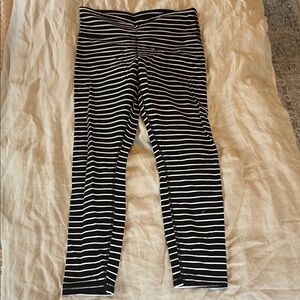 Athleta Stripped Leggings